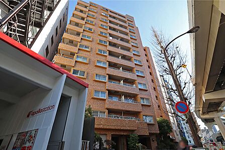 ライオンズマンション西五反田の外観(北西側から)