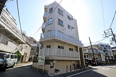 渋谷コーポの外観(北東側から)