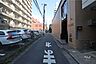 その他：敷地南西側の前面道路(北南西側から)