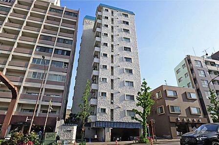 マンションヴィップ目黒の外観(北東側から)
