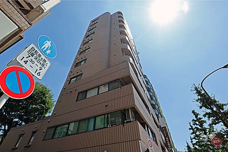 コンド恵比寿の外観(南西側から)