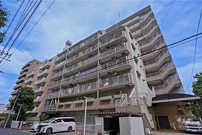 外観:キョウエイハイツ田町の外観(西側から) 外観:キョウエイハイツ田町の外観(西側から)