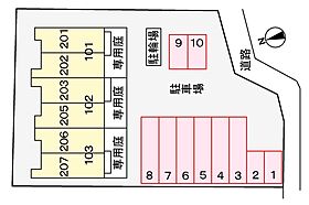 ハイライズガーデン 206 ｜ 岐阜県羽島郡岐南町徳田西３丁目（賃貸アパート2LDK・2階・66.21㎡） その8