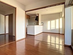 ラ・ミノールII 202 2階2LDKのリビング/ダイニング