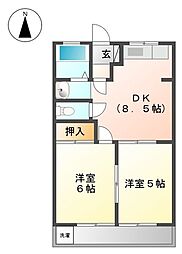 エポックハイムけんせいＢ 1階