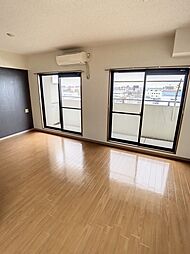 ハイツ南 6C 6階2LDKのリビング/ダイニング