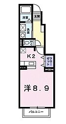 フローラ西館　Ｂ 1階