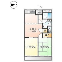 ハイツパークサイド 2階