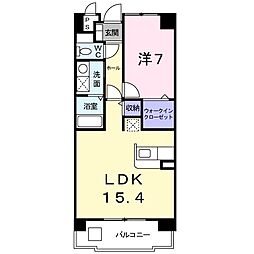 ＳｈａｌｌｏｗＷｅｌｌ 5階1LDKの間取り