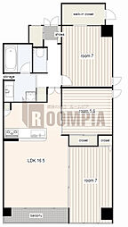 TheresidenceM・KANOU 3LDKの間取図画像