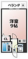 アップルハウス3階2.5万円