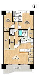 間取図画像 2SLDK