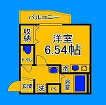 大阪府大阪市住吉区杉本2丁目（賃貸アパート1R・1階・20.47㎡） その2