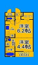 大阪府大阪市住吉区山之内4丁目（賃貸マンション1LDK・2階・34.80㎡） その2