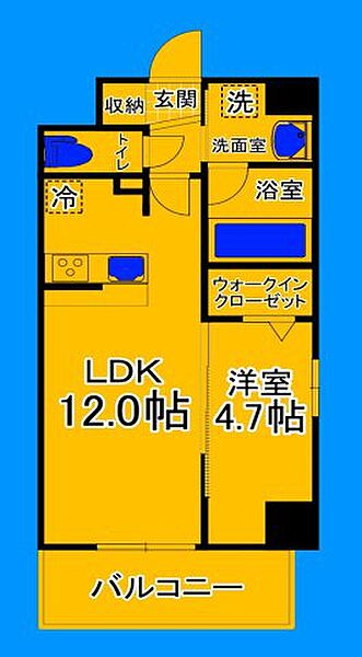 大阪府堺市堺区向陵東町1丁(賃貸マンション1LDK・11階・40.04㎡)の写真 その2