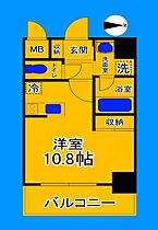 大阪府堺市堺区南花田口町2丁（賃貸マンション1R・2階・28.80㎡） その2