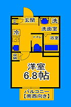 大阪府堺市堺区新在家町東2丁（賃貸マンション1K・1階・23.90㎡） その2