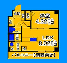 大阪府堺市堺区翁橋町1丁（賃貸マンション1LDK・3階・30.80㎡） その2