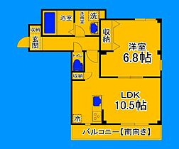 大阪府堺市堺区香ヶ丘町1丁（賃貸マンション1LDK・3階・40.08㎡） その2