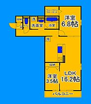 大阪府大阪市住吉区墨江4丁目（賃貸アパート2LDK・3階・62.25㎡） その2