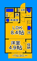 大阪府堺市北区中百舌鳥町4丁（賃貸アパート1LDK・2階・32.82㎡） その2