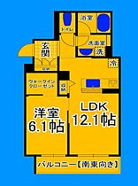 大阪府堺市堺区南清水町1丁（賃貸マンション1LDK・3階・48.82㎡） その2