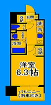 大阪府大阪市住之江区浜口西2丁目（賃貸マンション1K・12階・21.72㎡） その2