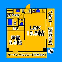 大阪府堺市堺区栄橋町1丁（賃貸マンション1LDK・8階・40.00㎡） その2