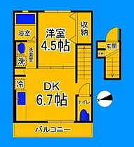 大阪府堺市堺区中三国ヶ丘町1丁（賃貸アパート1DK・1階・30.22㎡） その2