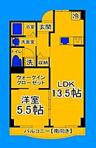 大阪府大阪市住吉区苅田1丁目（賃貸マンション1LDK・4階・51.75㎡） その2