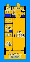 大阪府堺市堺区北三国ヶ丘町7丁（賃貸マンション1LDK・1階・42.30㎡） その2