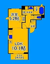 大阪府堺市北区新金岡町5丁（賃貸マンション1LDK・1階・40.13㎡） その2