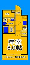 大阪府堺市堺区宿院町東4丁（賃貸マンション1K・9階・23.36㎡） その2