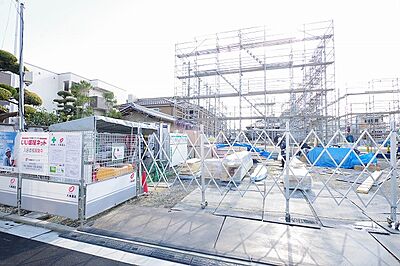 外観：2025年3月下旬入居可能！ハウスメーカー施工の新築物件です！（2025年1月撮影）