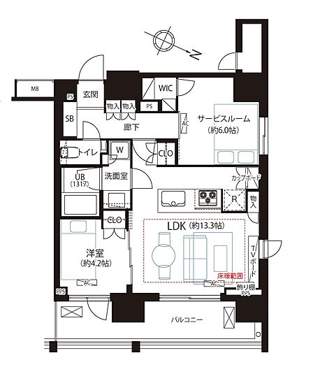 【間取り図】