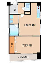 ソレイユコート東町 303 ｜ 福岡県久留米市東町506-11（賃貸マンション1LDK・3階・43.35㎡） その2