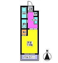 エクセレント櫛原 302 ｜ 福岡県久留米市東櫛原町（賃貸マンション1K・3階・23.00㎡） その2