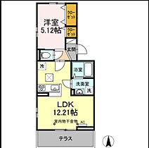 Lead R.E 106 ｜ 福岡県久留米市高良内町61-1（賃貸アパート1LDK・1階・56.67㎡） その2