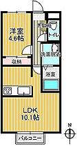 メゾンドクレール 101 ｜ 福岡県久留米市山川安居野3丁目5-36（賃貸アパート1LDK・1階・41.63㎡） その2