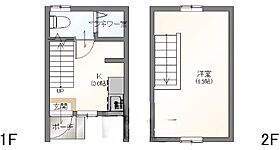 コル・クラージュII　B棟 101 ｜ 福岡県久留米市御井町1888-5（賃貸アパート1K・1階・22.35㎡） その2