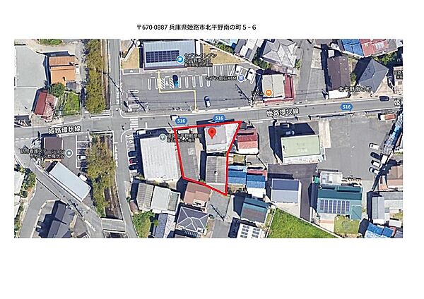 地図を拡大表示