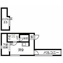 Casa ciruela(カーサ シルエラ) 302 ｜ 愛知県名古屋市南区駈上１丁目（賃貸アパート1K・3階・24.50㎡） その2