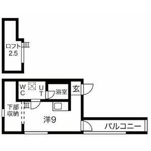Casa ciruela(カーサ シルエラ) 302｜愛知県名古屋市南区駈上１丁目(賃貸アパート1K・3階・24.50㎡)の写真 その2