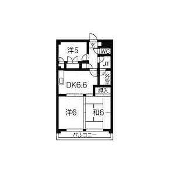 サンエステート浅井 103｜愛知県名古屋市昭和区駒方町３丁目(賃貸マンション3DK・1階・55.00㎡)の写真 その2