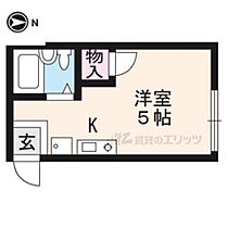 フローラル上花山 2-A ｜ 京都府京都市山科区上花山坂尻（賃貸アパート1R・2階・14.50㎡） その2