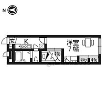 レオパレス州見台 210 ｜ 京都府木津川市州見台１丁目（賃貸アパート1K・2階・22.35㎡） その2