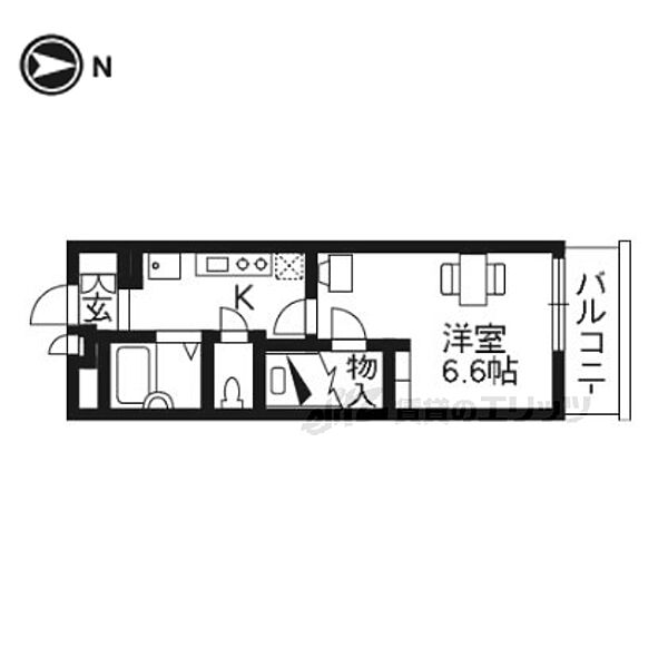 レオパレス前田 101｜京都府長岡京市調子１丁目(賃貸アパート1K・1階・19.87㎡)の写真 その2