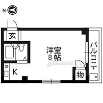 Ｐｒｅｓｔａｇｅ1 203 ｜ 京都府長岡京市天神５丁目（賃貸マンション1R・2階・19.00㎡） その2