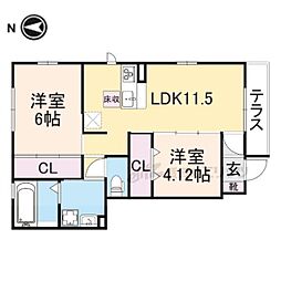 木津駅 6.8万円