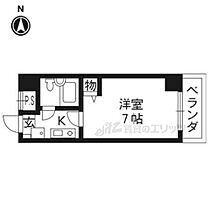 京都府京田辺市興戸下ノ川原（賃貸マンション1K・2階・18.76㎡） その2